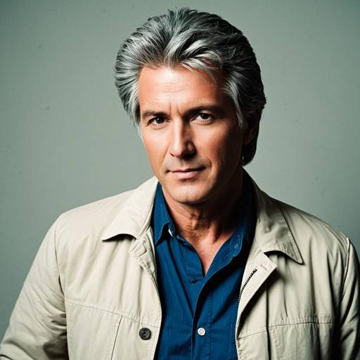 Middle-aged man in smart casual attire