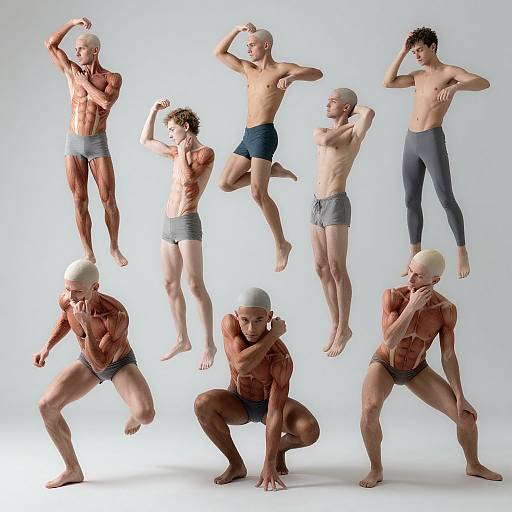 Dynamic Human Pose Reference Studio