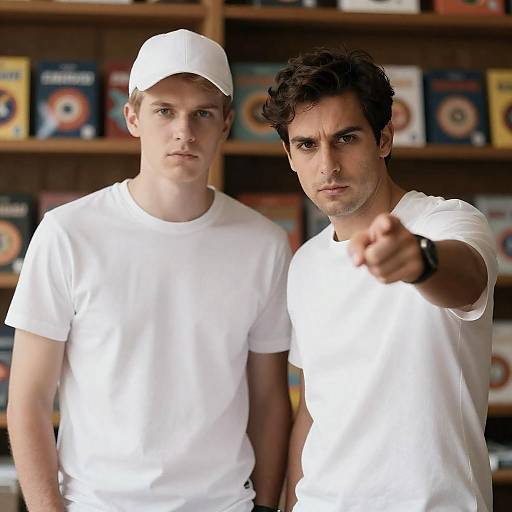 Dynamic Duo with Intense Expressions