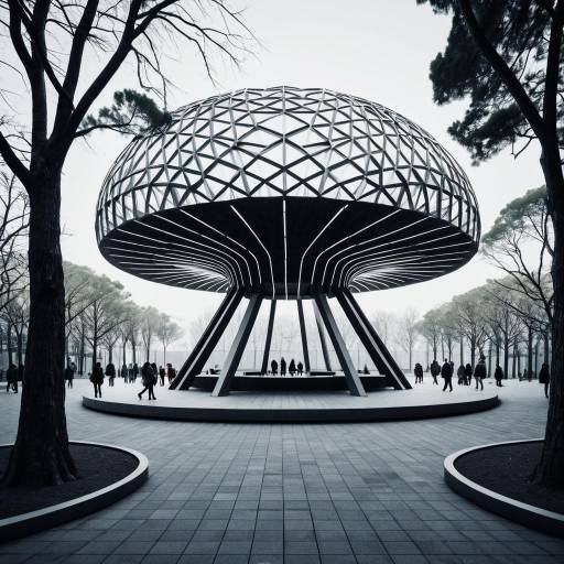 Futuristic Urban Zoo Pavilion