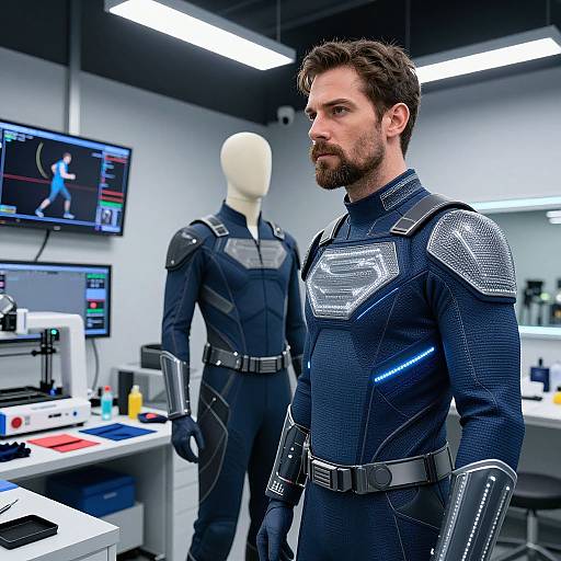 Heroic Costume Fitting in Modern Lab