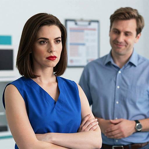 Professional Medical Office Interaction