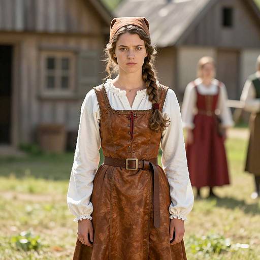 Renaissance Faire Portrait in Natural Light