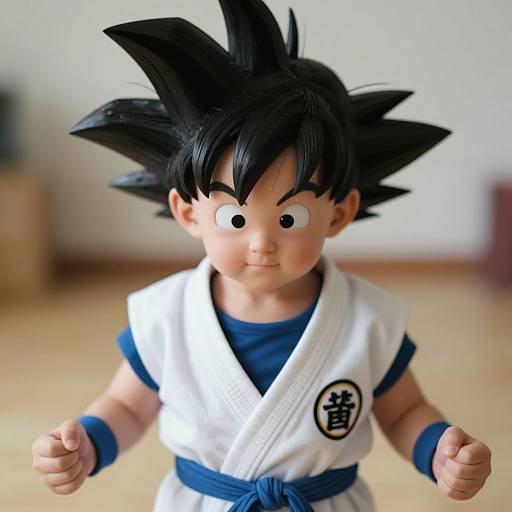 Super Saiyan Kid Goku Portrait