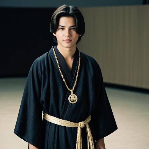Young Man in United Nations Inspired Costume