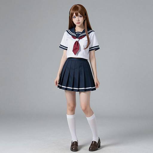 Cosplay photo of mukaido manaka. Costume clothes