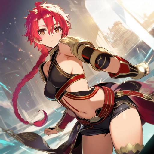 Illustration of Alexander (fate), fate (series) in the style of Ookuma nekosuke