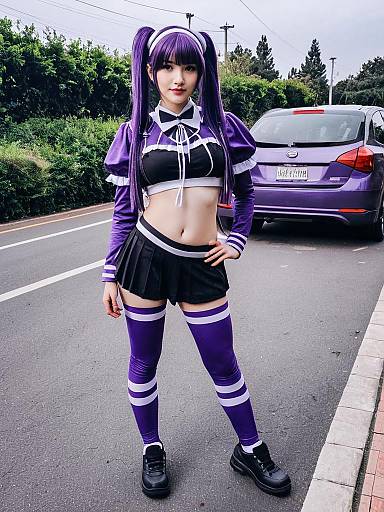 Cosplay photo of carro pino. Costume clothes