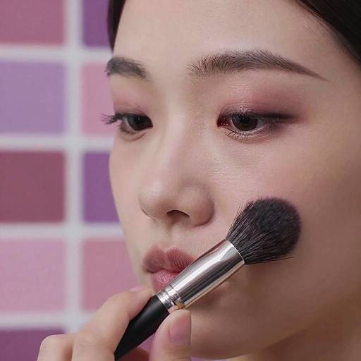 Close-Up Portrait with Smoky Eyes