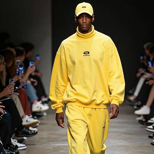 Photorealistic Barry Bonds Runway Look