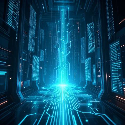 Pixu in Futuristic Cyber Vault