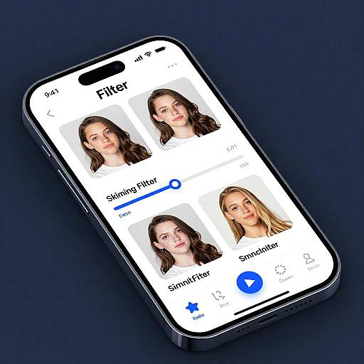 Slimming Filter App Concept Art