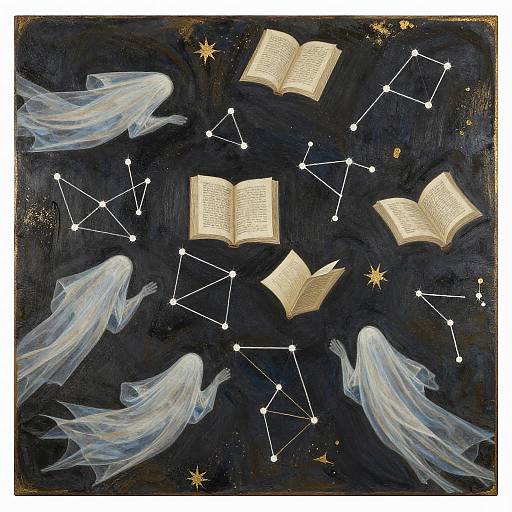 Celestial Library of Paper Wraiths