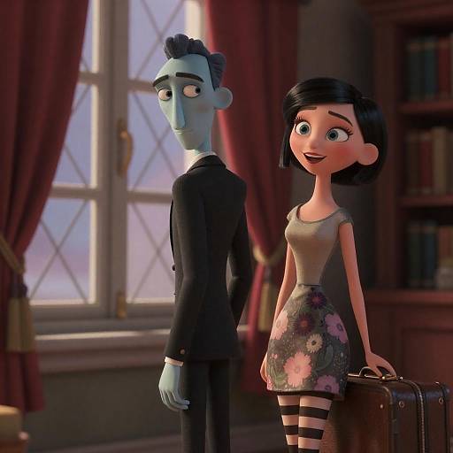 Dynamic CGI Scene with Animated Characters