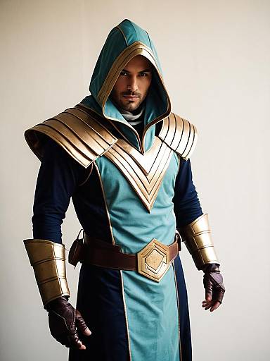 Man in Vandham Cosplay Costume