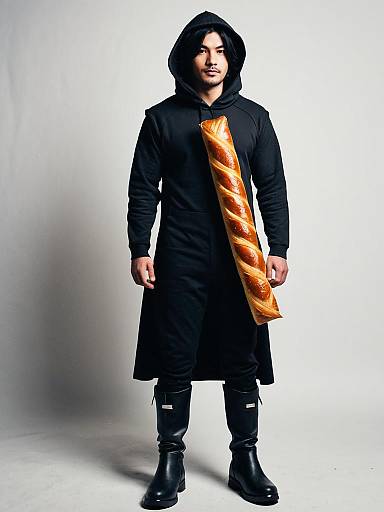 Realistic Male Sausage Roll Costume