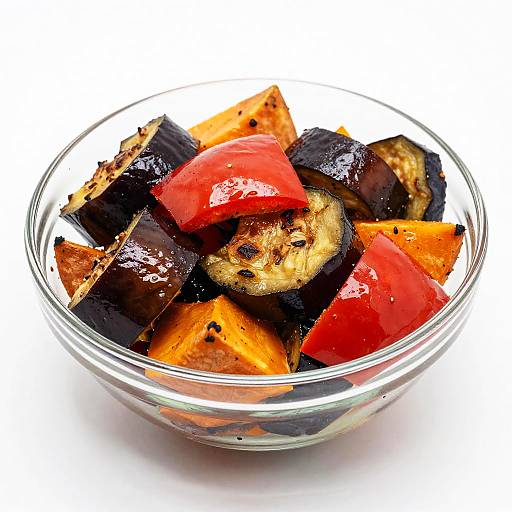 Vibrant Roasted Vegetable Close-Up