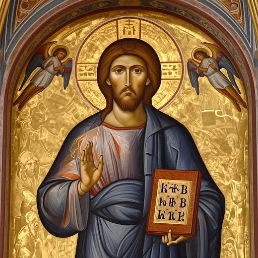 Eastern Orthodox Pantocrator Artwork