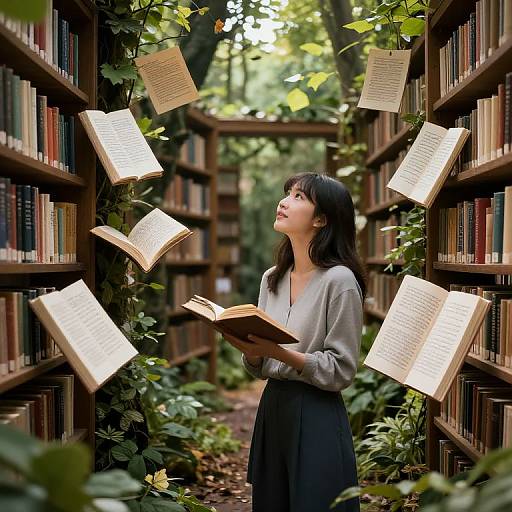 Enchanted Forest of Living Storybooks