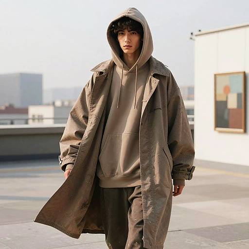 Avant-Garde Thoodie Fashion Statement