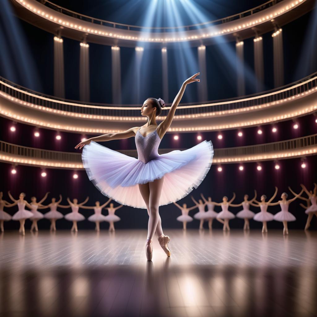 Captivating Ballerina Performance in 8K