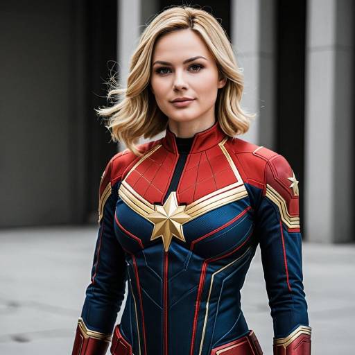 Cosplay: Captain Marvel Female Outfit
