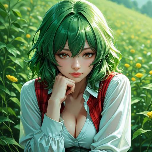 Kazami Yuuka in Plaid Attire