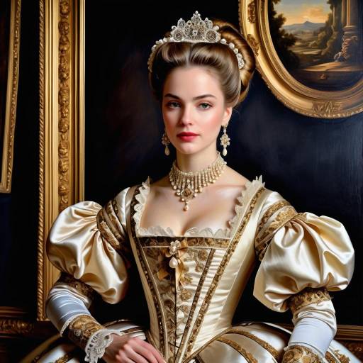 Elegant Baroque Portrait of a Woman