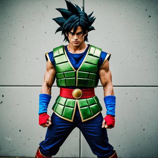 Bardock Cosplay Costume for Men