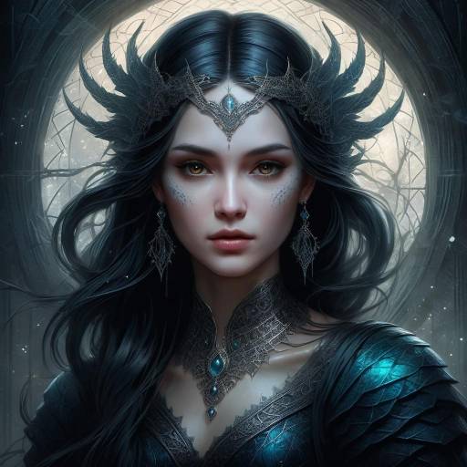 Ethereal Gothic Creature in Intricate Detail Ethereal Gothic Creature in Intricate Detail
