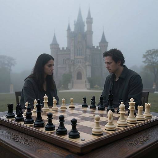 Surreal Chess and Misty Castle