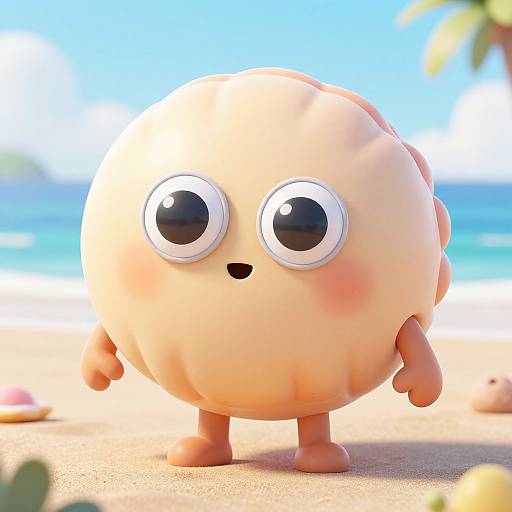 Whimsical Marcel the Shell Costume