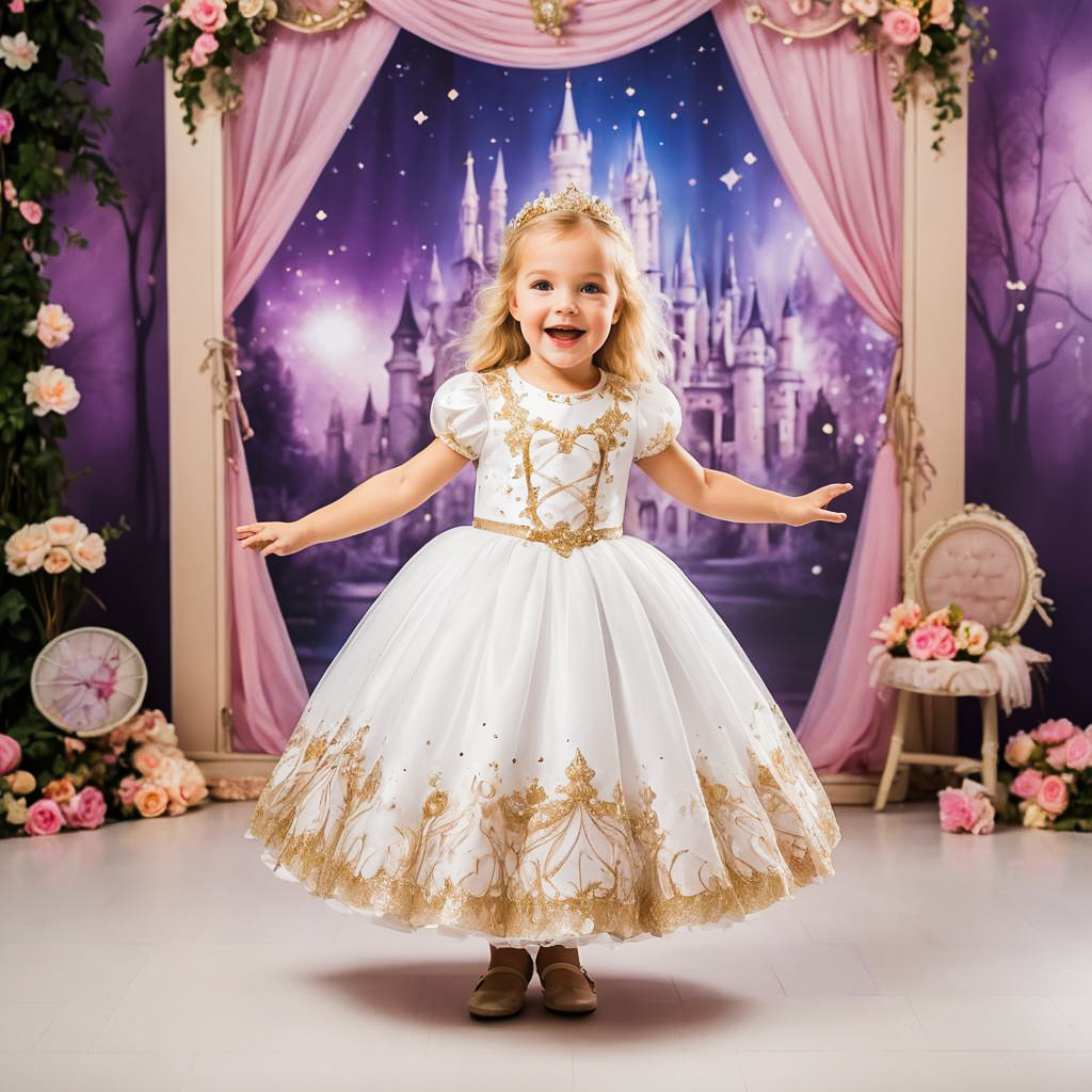 Fairytale Photo Shoot with Young Princess