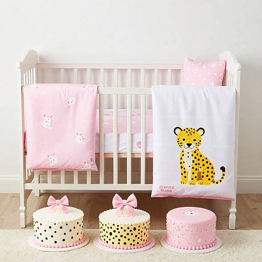 Leopard Baby Shower & Nursery Set