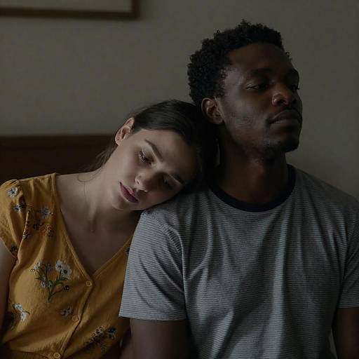 Emotional Portrait of Close Companionship