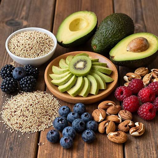 Diete-Themed Superfoods Still Life