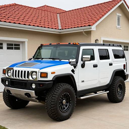 Custom Two-Tone 2009 Hummer H3