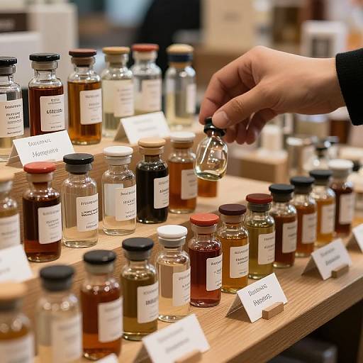 Marketplace of Memory and Flavor Vials