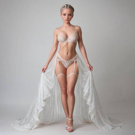 Elegant Lingerie Portrait of a Girl Elegant Lingerie Portrait of a Girl