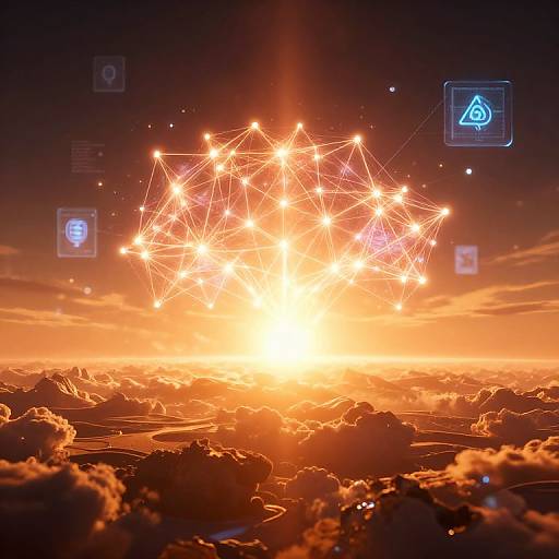 Radiant Digital Landscape of Innovation