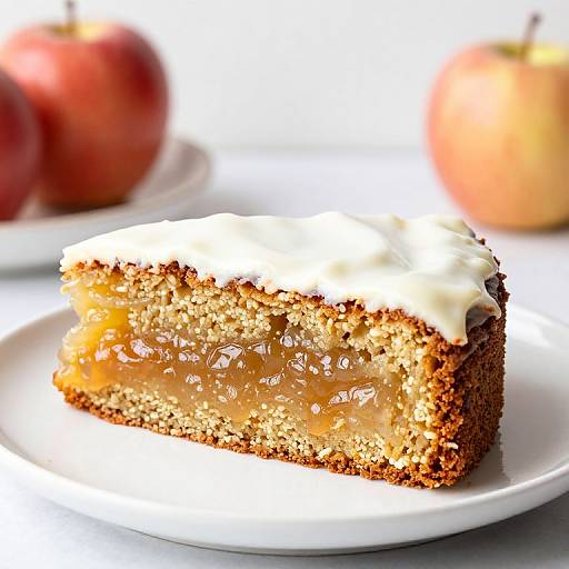 Sticky Apple Cake Vegan Recipe