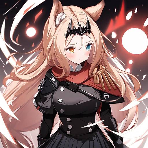 Illustration of Archetto (arknights), arknights in the style of Mochiyuki