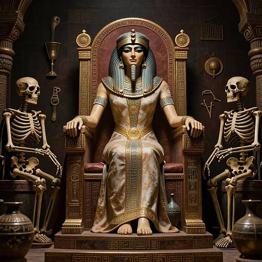 Erishkigal's Underworld Throne Room