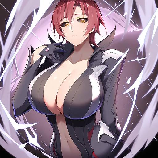 Illustration of Amaha masane, witchblade in the style of Kitajima yuuki