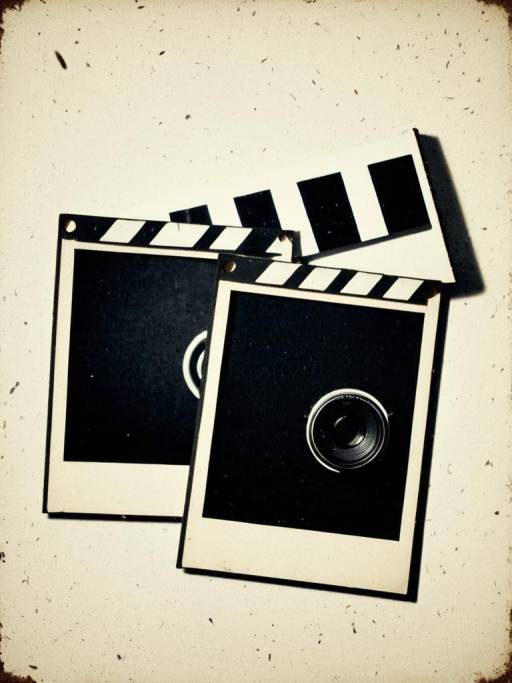Vintage Film Reel Photo Frame Display
