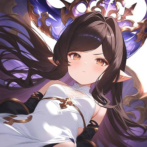 Illustration of Arulumaya, granblue fantasy in the style of Reel (riru)