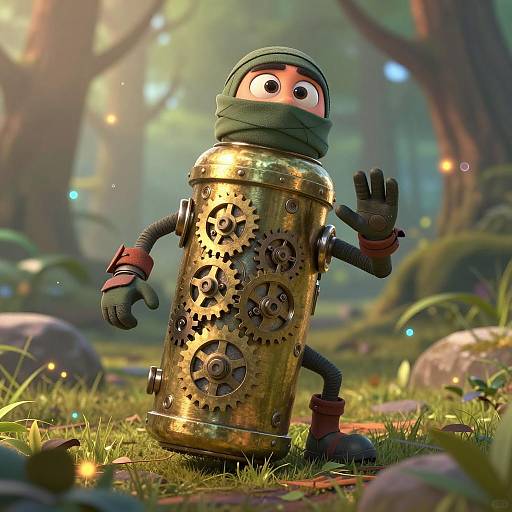 Adventurous Hiker: A Water Bottle's Quest