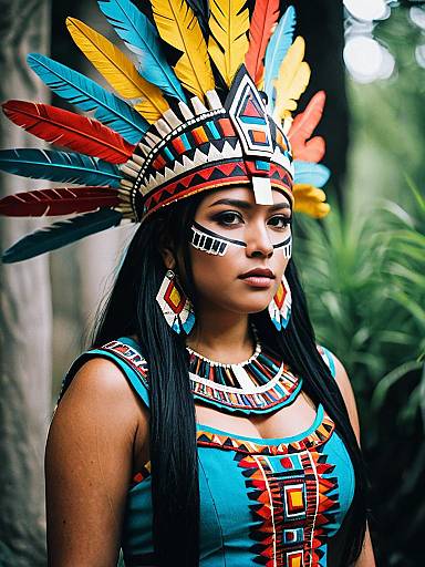 Aztec Princess Cosplay Photography