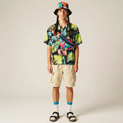 Tacky Tourist Viking Man Portrait