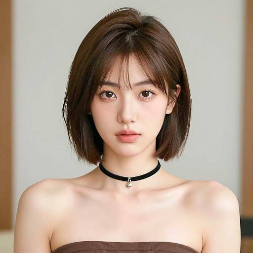 Photo-Realistic Portrait of a Young Asian Woman